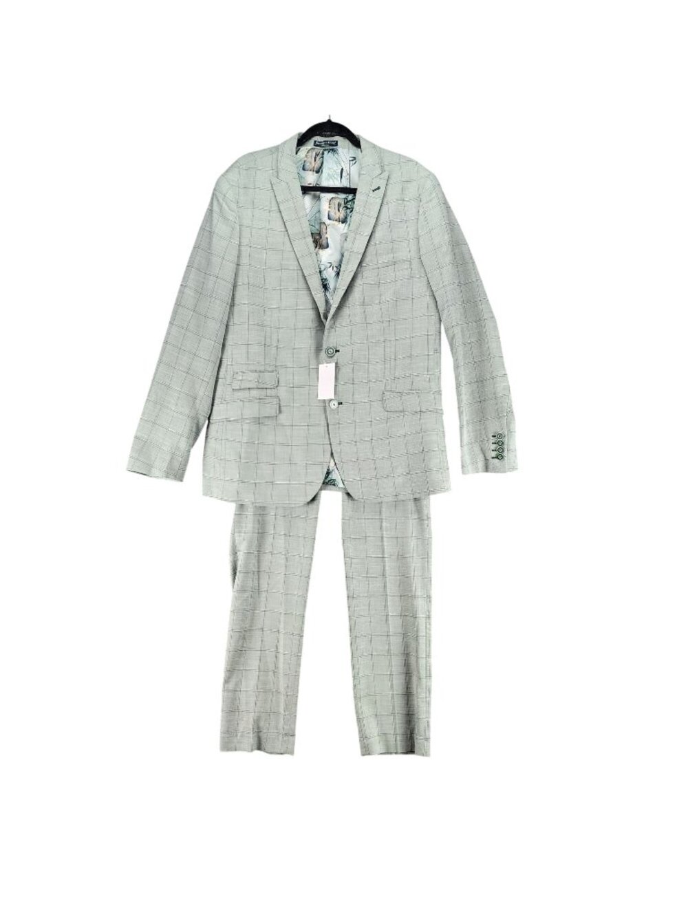 Paisley & Gray 2 Piece Suit Mens 48R 32x32 Green Blazer Jacket Pants *NWT*